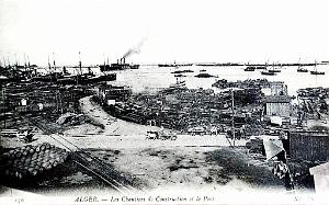 ALGER - PORT - CONSTRUCTIONS - 1920